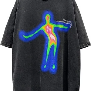 camiseta vintage oversize