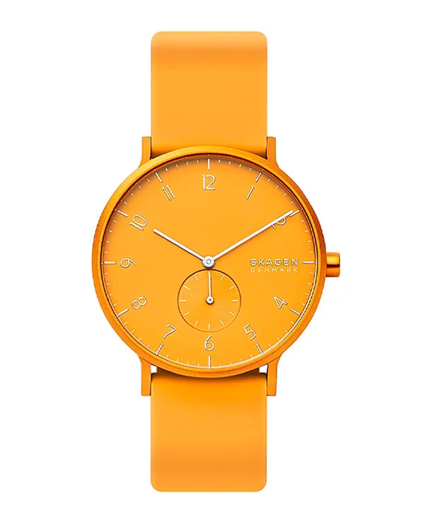 Skagen-Aaren-Reloj-minimalista-de-cuarzo-de-silicona